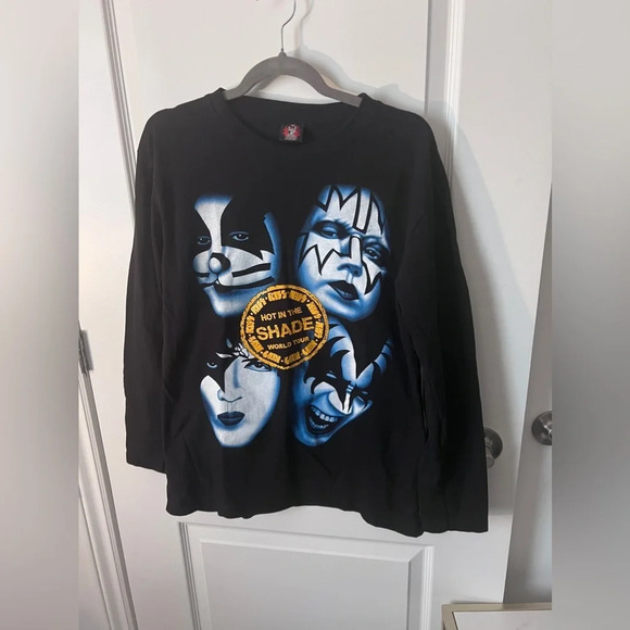Rock Yeah | KISS | "Hot in the Shade" World Tour Long Sleeve Tee | Size  M - Picture 2 of 6
